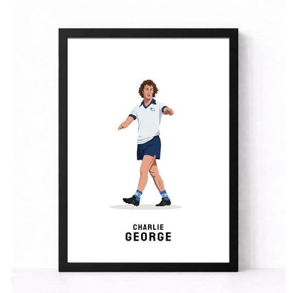 Derby County Print | Charlie George
