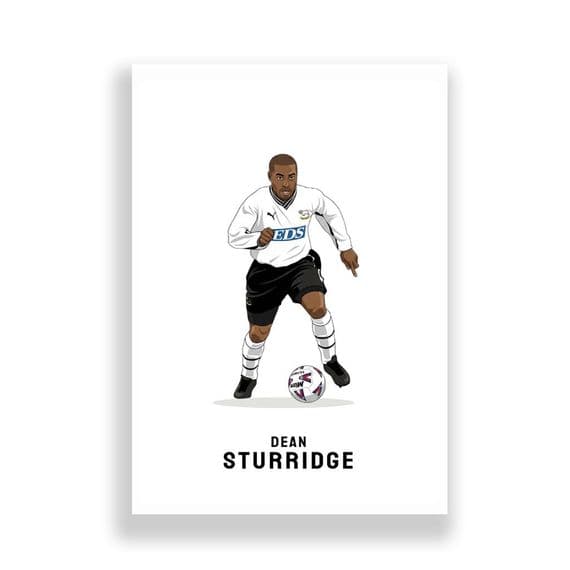 Derby County Print | Dean Sturridge