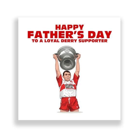 Derry Father's Day Card | All  Irelland 1993