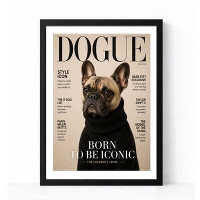 Dog Humour | Dogue Magazine | Born To Be Iconic!
