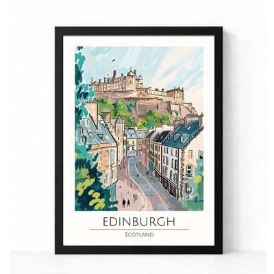 Edinburgh | Scotland | Travel Print