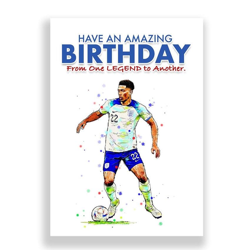 England Birthday Card | Jude Bellingham