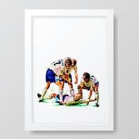 England | Euro 96 | Dentist Chair Art Print