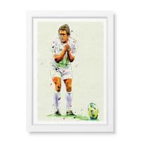 England |  Johny Wilkinson Art Print