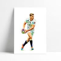 England |  Owen Farrel Art Print