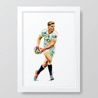 England |  Owen Farrel Art Print