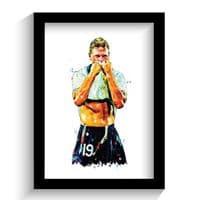England | Paul Gascoigne | Gazza Art Print