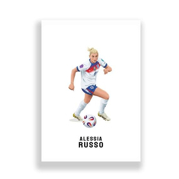 England Print | Alessia Russo