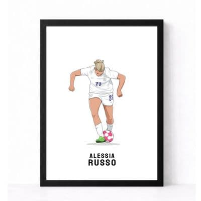 England Print | Alessia Russo.