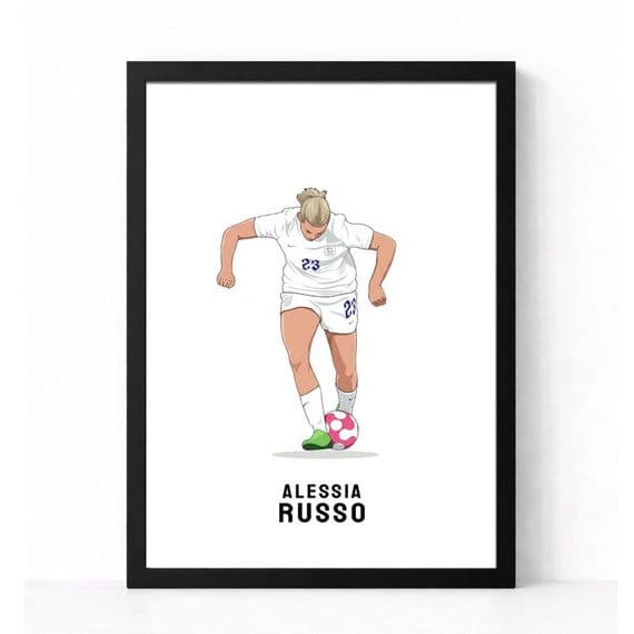England Print | Alessia Russo.