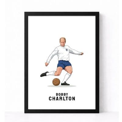 England Print | Bobby Charlton