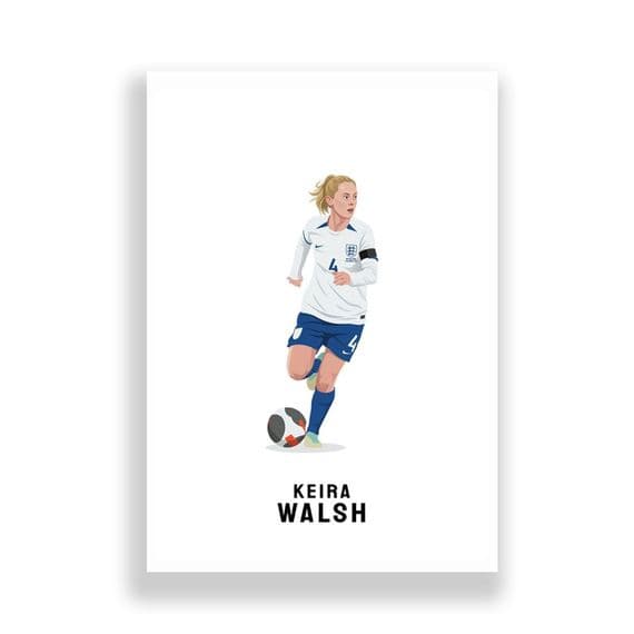 England Print | Kiera Walsh