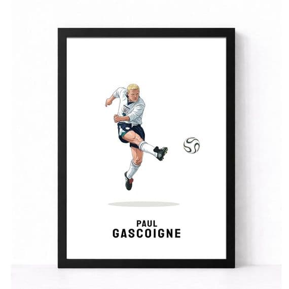England Print | Paul Gascoigne