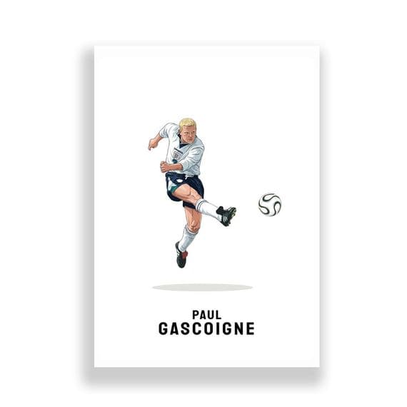 England Print | Paul Gascoigne