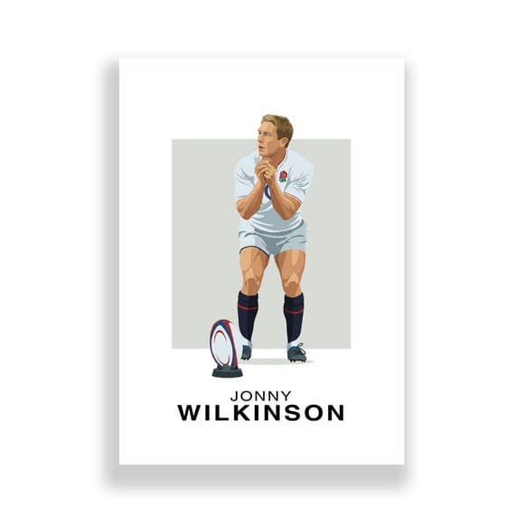 England Rugby Print | Jonny Wilkinson