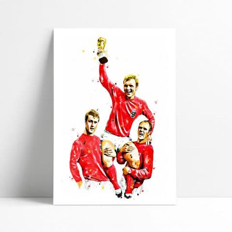 England | World Cup 1966 Art Print