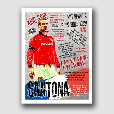 ERIC CANTONA GRAFITTI