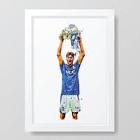 Everton | Duncan Ferguson Art Print (1)