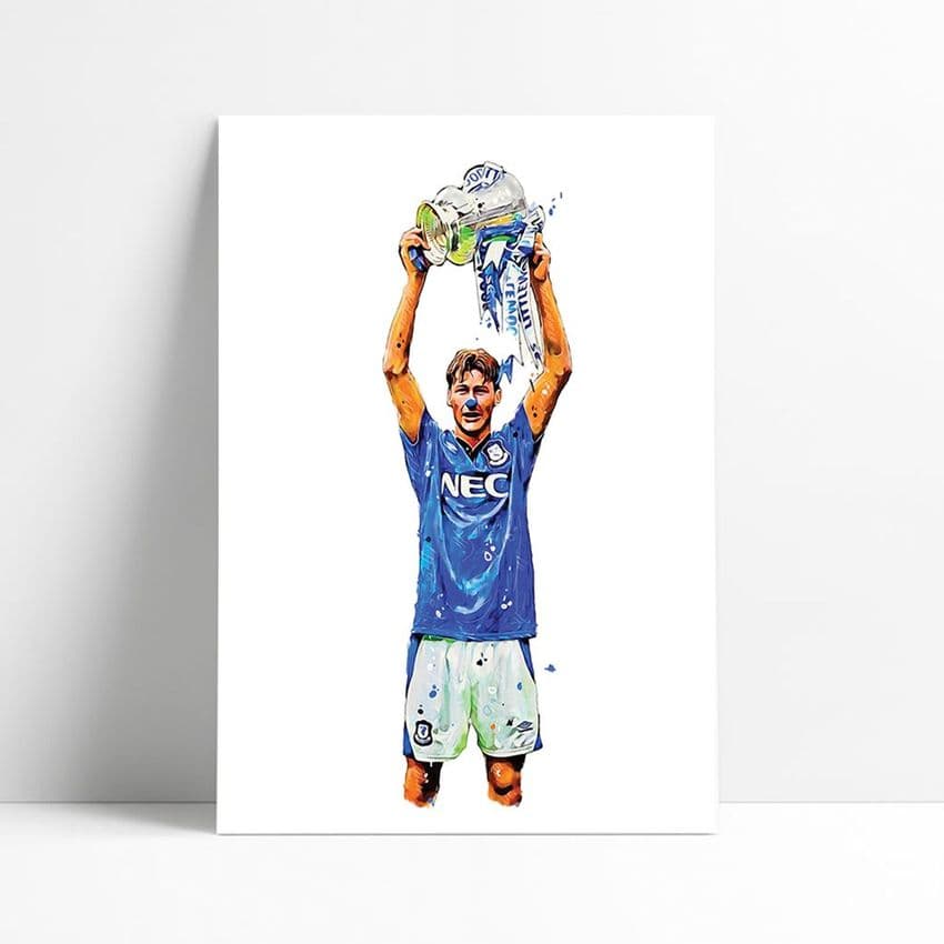 Everton | Duncan Ferguson Art Print (1)