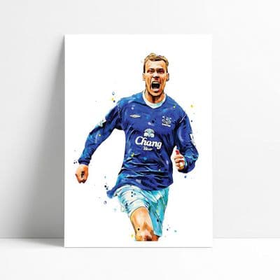 Everton | Duncan Ferguson Art Print