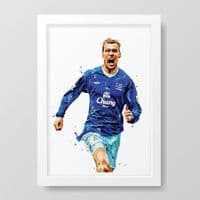Everton | Duncan Ferguson Art Print