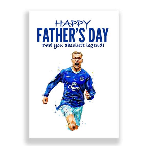 Everton Father's Day Card | Duncan Ferguson