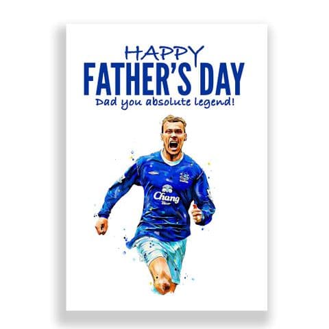 Everton Father's Day Card | Duncan Ferguson