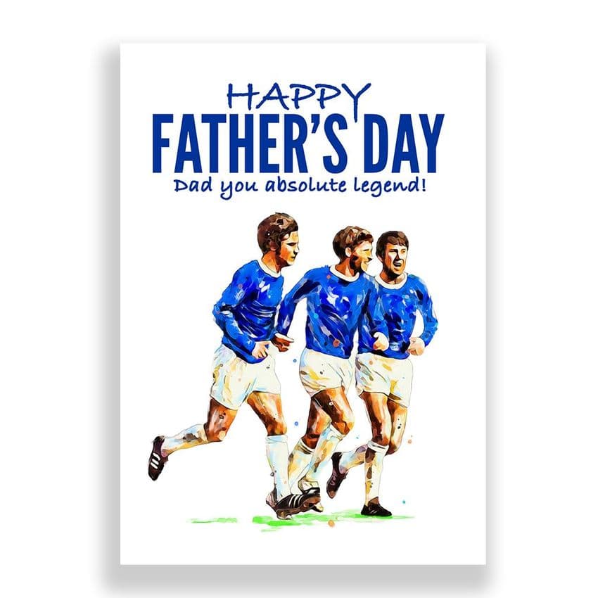 Everton Father's Day Card | The Holy Trinity