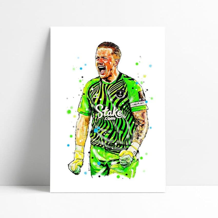 Everton | Jordan Pickford Art Print