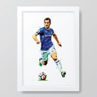 Everton | Leighton Baines Art Print