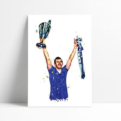 Everton | Peter Reid  Art Print