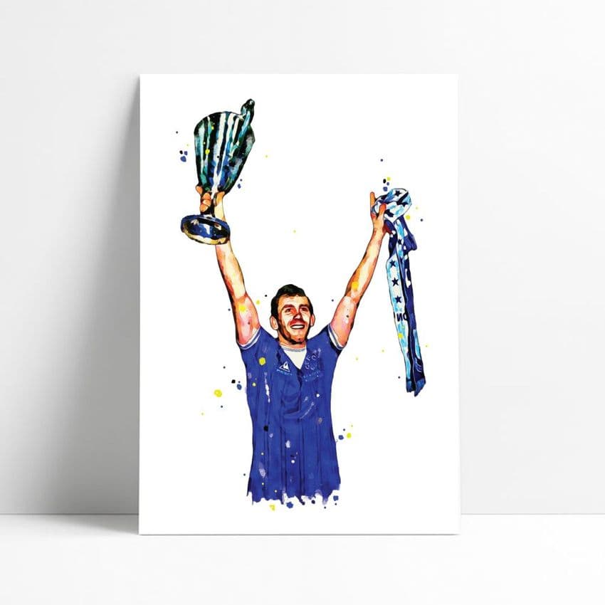 Everton | Peter Reid  Art Print