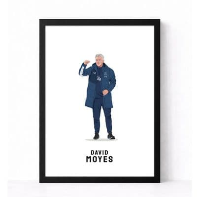 Everton Print | David Moyes