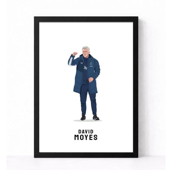 Everton Print | David Moyes