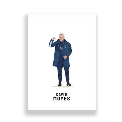 Everton Print | David Moyes