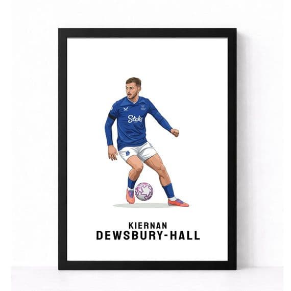 Everton Print | Kiernan Dewsbury-Hall