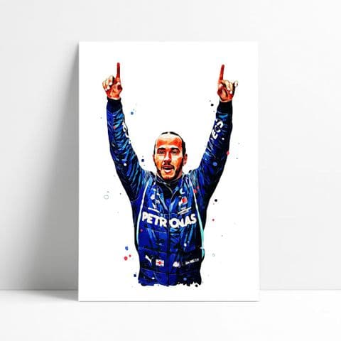 F1 | Lewis Hamilton Art Print