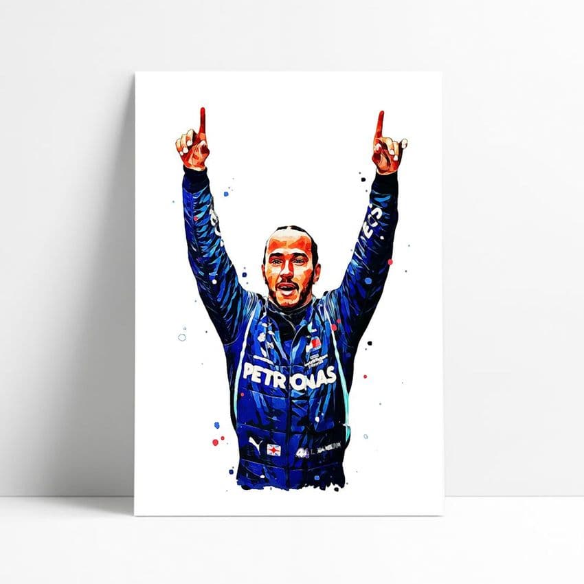 F1 | Lewis Hamilton Art Print