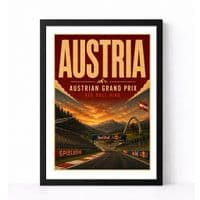 F1 Print | Austria Grand Prix Travel Print