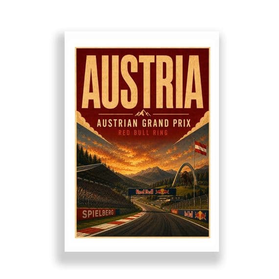 F1 Print | Austria Grand Prix Travel Print