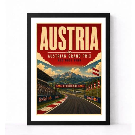 F1 Print | Austrian Grand Prix Travel Print