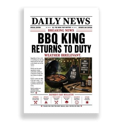 Father's Day  Card | BBQ Dad