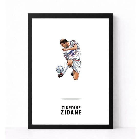 France Print | Zinedine Zidane