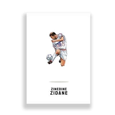 France Print | Zinedine Zidane
