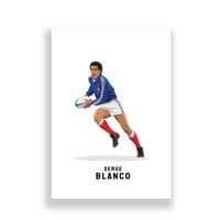 France Rugby Print | Serge Blanco