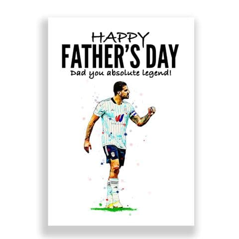 Fulham Father's Day Card | Aleksandar Mitrović