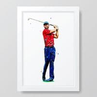 Golf | Tiger Woods Art Print