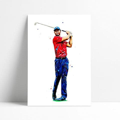 Golf | Tiger Woods Art Print