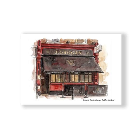 Grogan's Castle Lounge | Dublin | Ireland | Pub Art