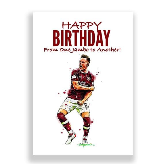 Hearts Birthday Card | Lawrence Shankland